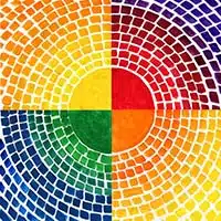 Art by Alma Thomas, a famous Black Artist that students should know about.