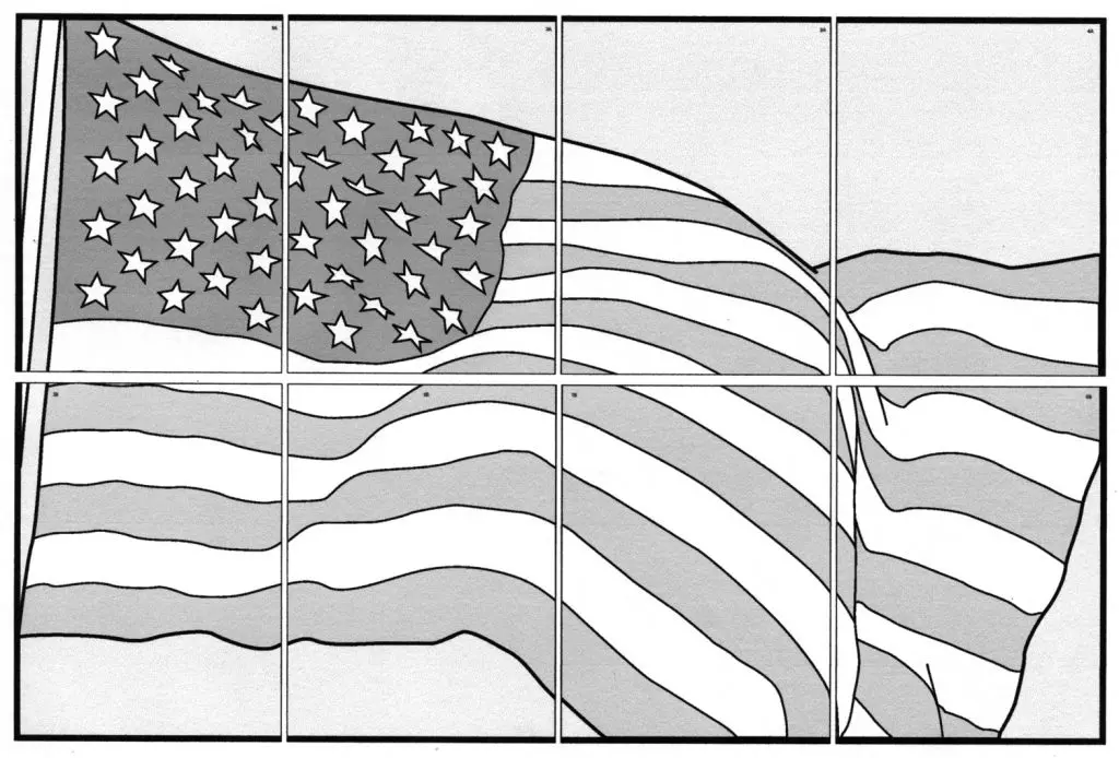 American Flag Coloring