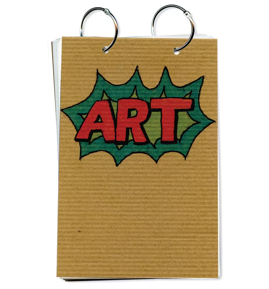 How to Draw an Art Journal Cover