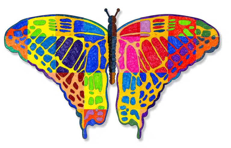 Butterfly Mural