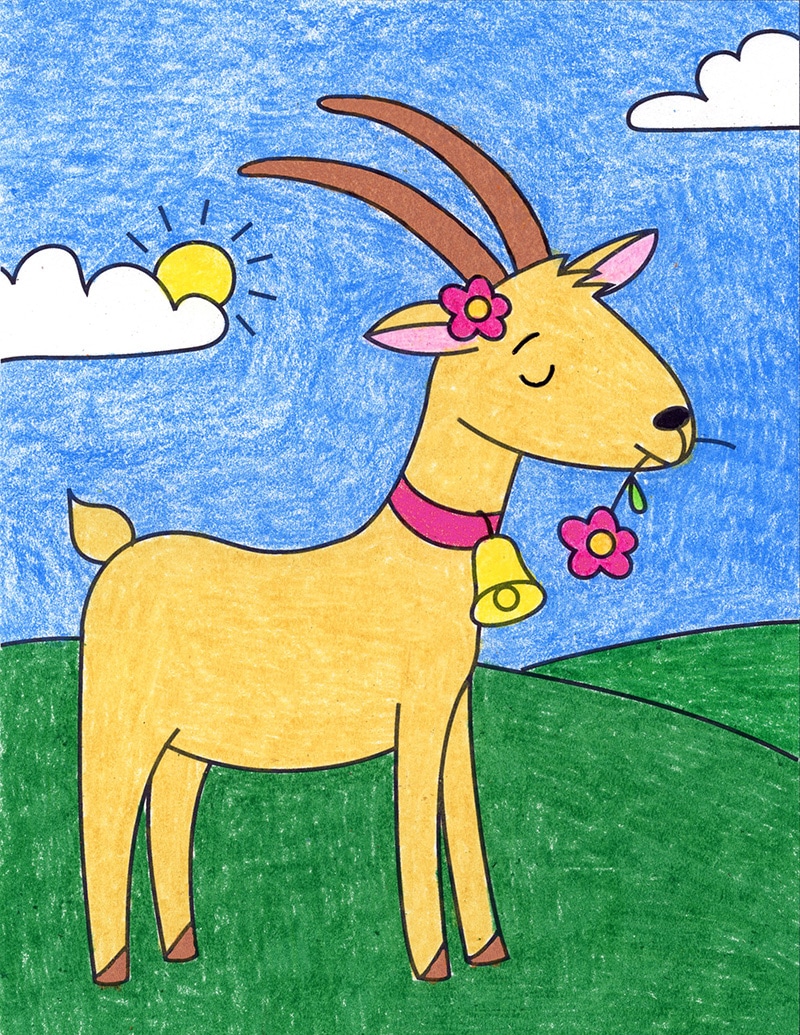 How to Draw a Goat