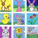 Easter Drawing for Kids