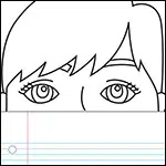 Self Portrait Goals Coloring Page