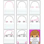 My Goals Self Portrait tutorial