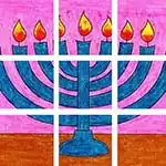 Hanukkah Drawing for Kids