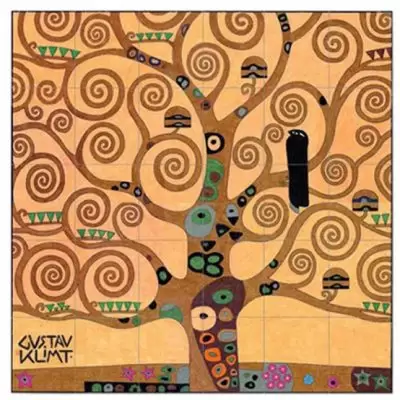 gustav klimt tree of life art lesson plan