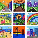 Landscape Drawing for Kids