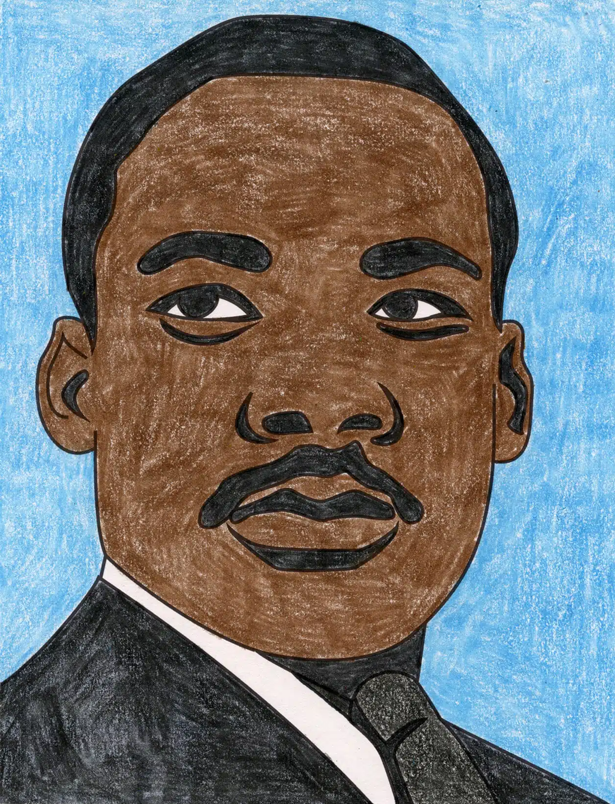 MLK Coloring Page