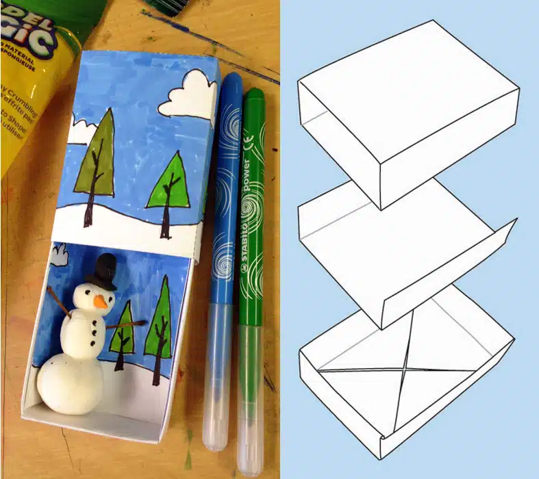 Easy Origami Projects for Kids: Matchbox Art
