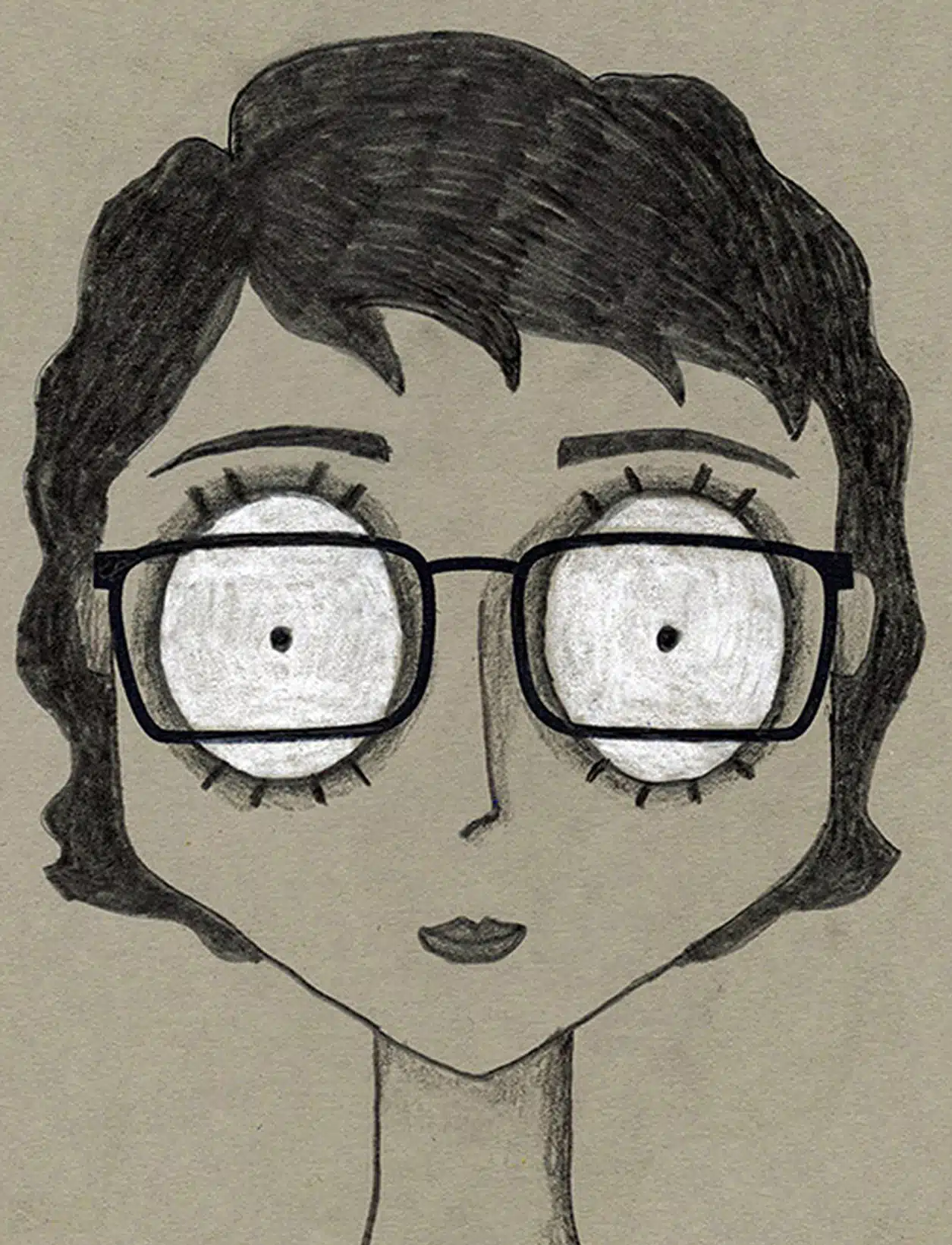Tim Burton Art Style: How to Draw a Nightmare Before Christmas Self-Portrait Tutorial Video