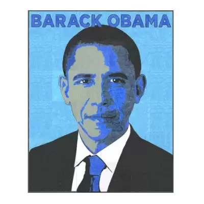 obama coloring page