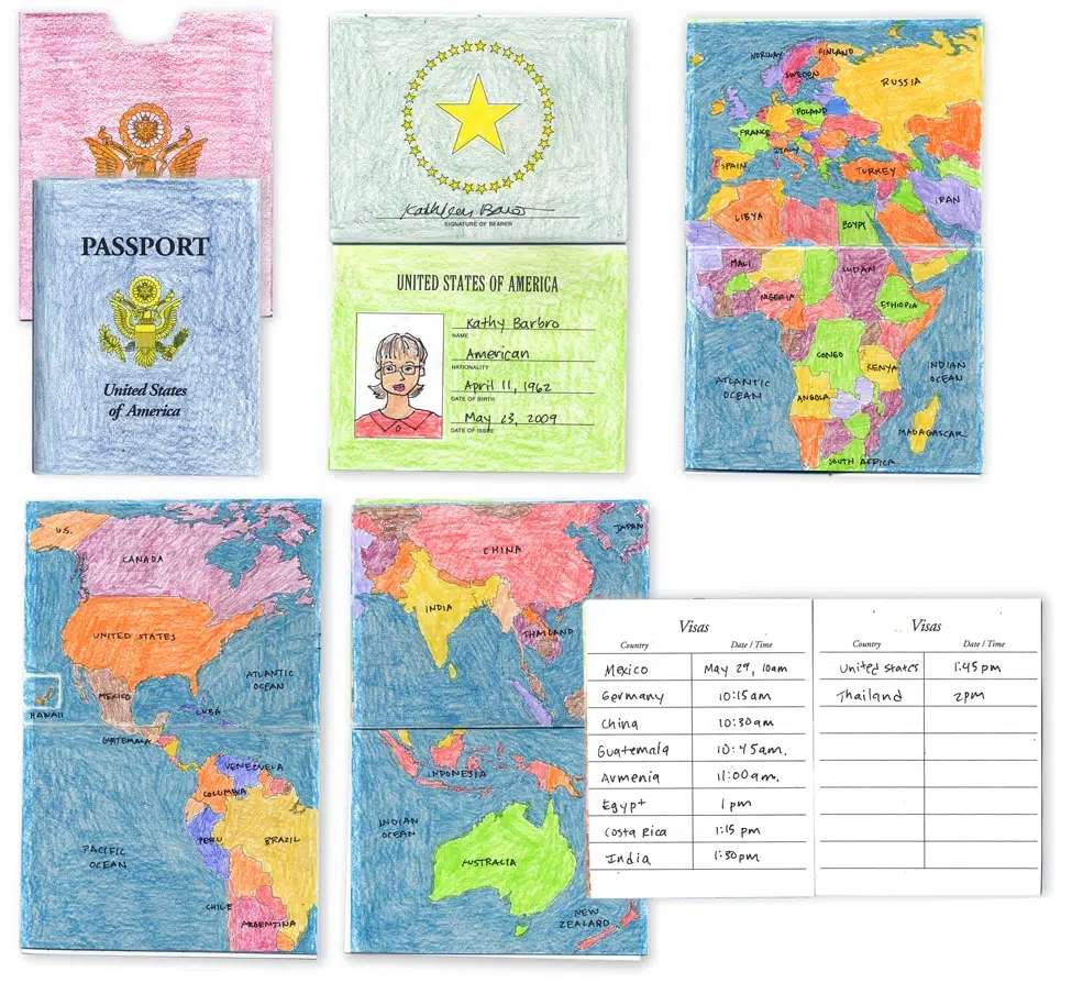 How to Make a Pretend Passport Tutorial Video