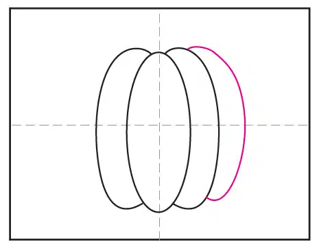 How to draw a pumpkin easy step by step