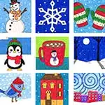 Winter Drawing for Kids